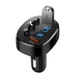 FM-трансмиттер, модулятор XO-BCC03 car charger 18W QC 3.0 Чёрный - изображение 2