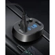FM-трансмиттер, модулятор XO-BCC03 car charger 18W QC 3.0 Чёрный - изображение 5