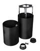 Витяжка NORTBERG Cylindro Black Matt 40 (3336) - зображення 6
