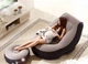 Надувной диван AIR SOFA | Надувное велюровое кресло с пуфиком - изображение 2