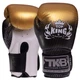 Рукавички боксерські шкіряні TOP KING Super Star TKBGSS-01 14 унцій золотий - зображення 1