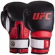 Перчатки боксерские кожаные UFC PRO Training UHK-69992 18 унций красный-черный - изображение 1