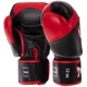Перчатки боксерские кожаные TWINS BGVL13 VELCRO 10 унций красные - изображение 2
