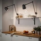 Настільний / настінний світильник IKEA SKURUP чорний (204.711.41) - зображення 5