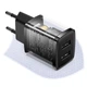 Мережевий зарядний пристрій Baseus Compact 10,5W (2 USB) (black) - изображение 5