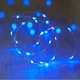 Гірлянда нитка на батарейках Роса 50 LED USB 5м Синя - зображення 2