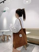 Сумка для покупок/шоппер/тоут через плече 7л вельветова VelvetBag коричнева (LB-66096) - зображення 6