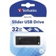 USB флеш накопитель Verbatim 32GB Slider Black USB 2.0 (98697) (172290) - изображение 5