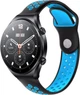 Ремешок Sport для Xiaomi Watch S1 (Acttive) Black Sky Blue (29006-6A) - изображение 1