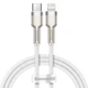 Кабель BASEUS Type-C Lightning CATLJK-A02 PD 20W 100см белый - изображение 1