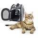 Переноска для котов/собак до 6 кг складная с шлейкой через плечо EVA Pet Care серая (GS-64474) - изображение 8