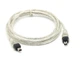 Кабель відео-сигнальний FireWire ieee 1394 4p M/M 1.5 м (766525790) Прозорий - зображення 4