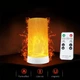 Світильник світлодіодний з ефектом полум'я Led Flame Light лампа-нічник на батарейках з пультом (1009460-White) - зображення 1