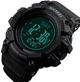 Мужские часы Skmei Processor 1358 Black Compass - изображение 4