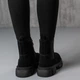 Ботинки женские Fashion Hoofy 3846 37 размер 24 см Черный 4432379 - изображение 3