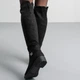 Ботфорты женские зимние Fashion Raven 3841 36 размер 23,5 см Черный 4432351 - изображение 2