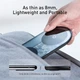Бездротова зарядка QI BASEUS Simple 2in1 Wireless Charger 18W Max For Phones + Pods 18W DC 9V / 2.67A transparent-black - зображення 4