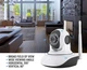 Камера панорамная IP с Wi-Fi Smart Net Camera V-380 White (zhg0036) - изображение 3