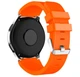 Силиконовый ремешок Watchbands Galaxy для Samsung Gear S3 / Samsung Galaxy Watch 46mm - оранжевый (WB001GALAXYORANGE) - изображение 2