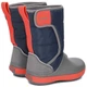 Зимние сапоги Crocs Kids Crocband LodgePoint Graphic Winter Boot Navy/Slate Grey р. J6/38/24.5см - изображение 4
