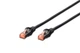 Патч-корд DIGITUS CAT 6 S-FTP, 2м, AWG 27/7, LSZH, чорний - зображення 1