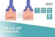 Патч-корд DIGITUS CAT 6 UTP, 10м, AWG 26/7, Cu, LSZH, синього кольору - зображення 3