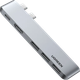 USB-хаб Ugreen 5-in-2 USB C Hub for MacBook Pro/Air Silver (CM251/60559) [72724] - изображение 1