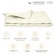 Ковдра MirSon EcoSilk всесезонне 1632 Eco Light Krem 155х215 см 278681343 - изображение 2