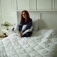 Ковдра MirSon Bianco Тенсель (Modal) 0775 зима 172x205 см 31154207 - изображение 11