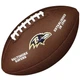 Мяч для американского футбола Wilson NFL Team Logo Baltimore Ravens размер 9 композитная кожа (WTF1748XBBA) - изображение 1