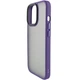 TPU+PC чехол Epik Metal Buttons для Apple iPhone 14 Pro (6.1") Темно-фиолетовый / Dark Purple - изображение 2