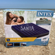 Матрац Intex надувний двомісний велюровий, ліжко 152х203х25 см (64759) - зображення 1