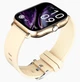 Смарт часы GLOBEX Smart Watch фитнес браслет с силиконовым ремешком Bluetooth Gold - изображение 5