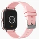 Смарт часы GLOBEX Smart Watch фитнес браслет с силиконовым ремешком Bluetooth Pink - изображение 6