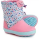 Зимние сапоги Crocs Kids Crocband LodgePoint Graphic Winter Boot Ice Blue/Pink Lemonade р. 12/29/18.5см - изображение 2