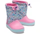 Зимние сапоги Crocs Kids Crocband LodgePoint Graphic Winter Boot Ice Blue/Pink Lemonade р. 12/29/18.5см - изображение 3