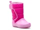Зимние сапоги Crocs Kids LodgePoint Snow Boots Candy Pink/Party Pink р. 12/29/18.5см - изображение 3