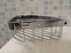 Полка настенная HANSGROHE LOGIS 41710000 226мм угловая округлая металлическая хром - изображение 4