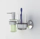 Стакан для зубных щеток подвесной GROHE Essentials хром стекло 40447001 - изображение 4
