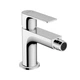 Cмеситель для гигиенического душа HANSGROHE Rebris E на биде однорычажный хром латунь с донным клапаном 72211000 - изображение 1