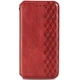 Чехол-книжка GETMAN Cubic PU для Xiaomi Poco X3 NFC Кожаный Красный - изображение 1