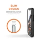 Чохол мілітарі протиударний UAG Civilian (Original) 11234D113333 для Iphone 12 Mini (5.4") Silver - зображення 4