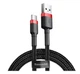 Кабель Baseus Cafule Cable USB for Type-C Black-Red 2м (CATKLF-C91) - изображение 1