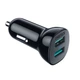 Автомобильное зарядное устройство Choetech C0051 36W QC 3.0 Dual Ports Car Charger - изображение 1