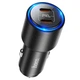 Автомобильное зарядное устройство в прикуриватель Hoco NZ3 Clear Way |2Type-C, 40W/3A, PD/QC| с кабелем Lightning 1м Black - изображение 10
