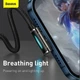 Кабель для швидкого заряджання Baseus Legend Series Elbow Fast Charging Type-C to Lightning 20W 1m Black - зображення 4