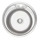 Кухонна мийка WEZER 490(06) Decor 490x180 мм + сифон - зображення 1