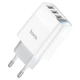 Сетевое зарядное устройство Hoco C93A (USB, 3,4A) - White - изображение 3