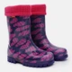 Детские резиновые сапоги для девочки Demar Twister Lux Print 0039 V 30-31 Фиолетовые (5901232009593) - изображение 2
