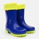 Детские резиновые сапоги для мальчика Demar Twister Fluo A 32/33 Синие (2000000077307_5901232041715) - изображение 3